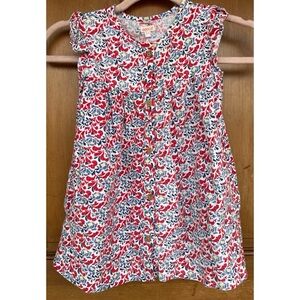Gocco Floral Button Front Dress 3-4